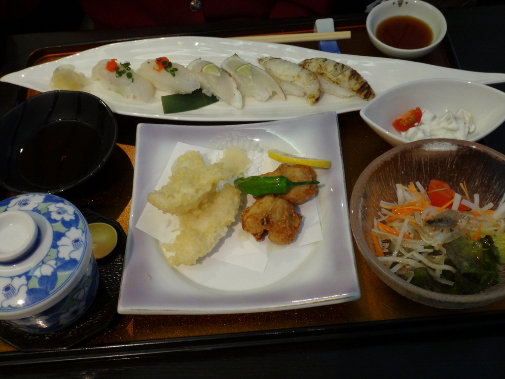 Fugu several different ways
