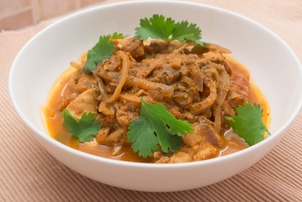 Chicken curry with kasoori methi