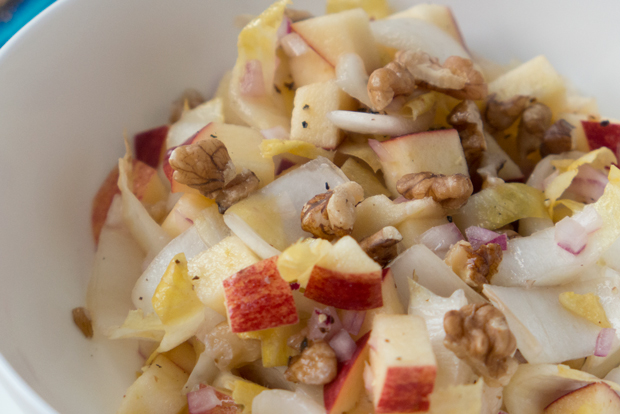 Belgian endive and apple salad