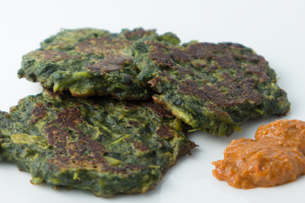 Kale fritters