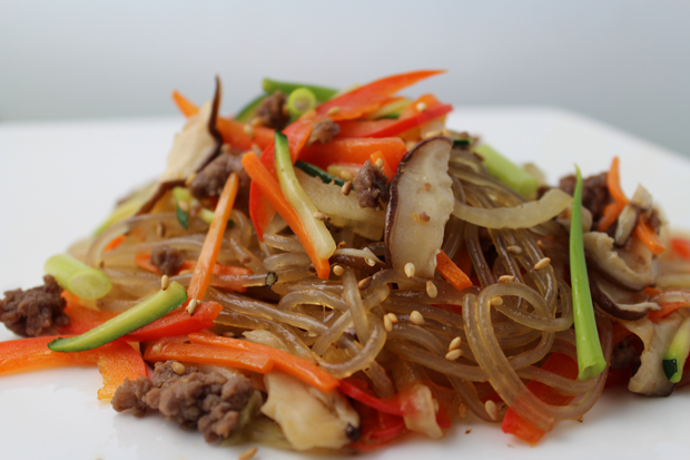 Oishii Rasoi Japchae Korean Stir Fried Glass Noodles With Vegetables And Beef,Easy Meatball Recipe