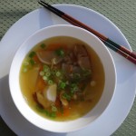 Japanese-style daikon soup