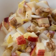 Belgian endive and apple salad